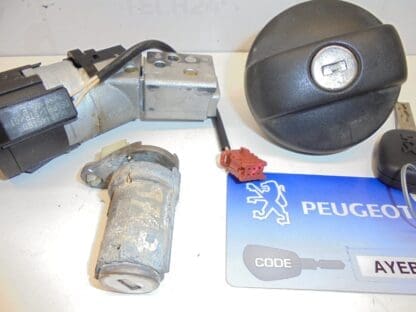 Conjunto de fechaduras 2 chaves Peugeot 307 4162JC 4162KG