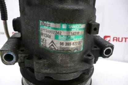 Compressor de ar condicionado Sanden SD6V12 1421 9635587780