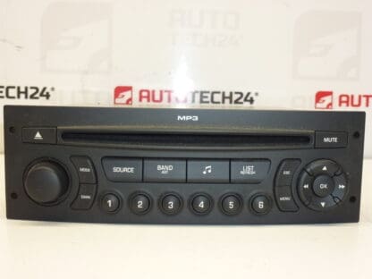Auto-rádio Citroën Peugeot PSA RD45 T88 MP3 USB Bluetooth 98145511ZD