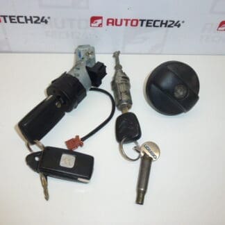 Conjunto de fechaduras Citroën C2 C3 3 chaves 4162FP