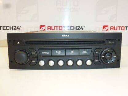 Auto-rádio com CD MP3 Citroën Peugeot 96627394XT 6564ZG