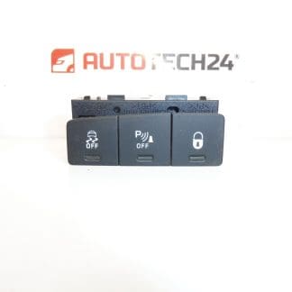 Interruptor ESP, fecho centralizado, PDC Citroën C3 Picasso 96631922ZD