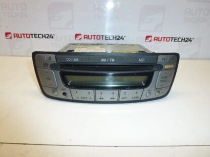 Auto-rádio com CD Citroën C1 Peugeot 107 86120-0H010 6564K6