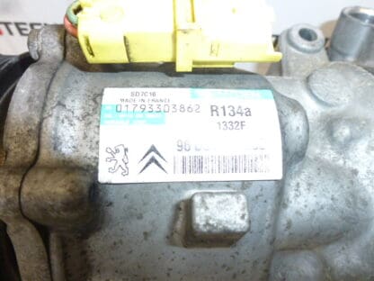 Compressor de ar condicionado Sanden SD7C16 9660555280 1332F 6453XC