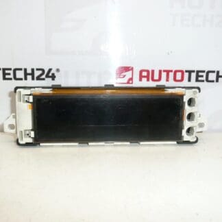 Tela de rádio de computador Peugeot 207 9663205580 6593R7 6593R8