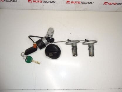 Conjunto de fechadura Citroën C8 Peugeot 807 + 1 chave 4162KL