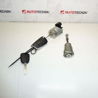 Conjunto de fechaduras e 2 chaves Citroën 9801984780 4162PT