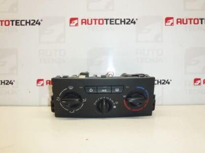 Controle de aquecimento do ar condicionado Peugeot 207 N102080F 6451TL