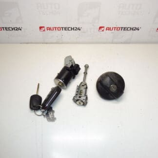 Conjunto de bloqueios, caixa de interruptor 2 chaves Citroën C3 III 9814453580 1608682880