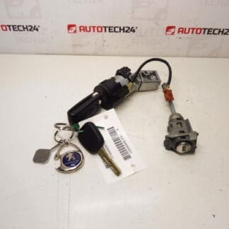Conjunto de fechaduras e 2 chaves Citroën Peugeot 4162SS 4162KF 4162XT
