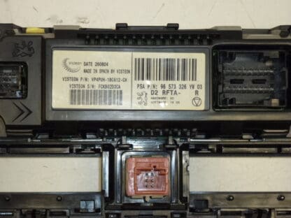 Controle do aquecedor do ar condicionado Citroën Peugeot 96573326YW 6451SA 6451VC
