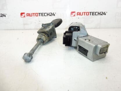 Conjunto de bloqueios e 2 chaves Citroën Peugeot 4162kf 4162kc - Image 2