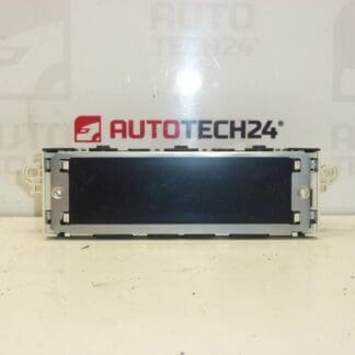Peugeot 407 display de rádio de computador 9665118480 659349
