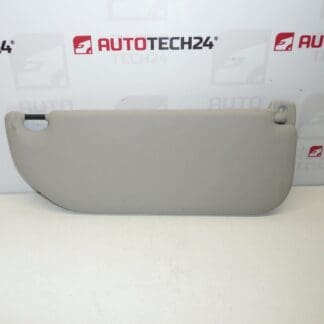 Para-sol do motorista Citroën Peugeot esquerda 8163KE 8143LP