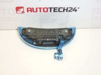 Maçaneta traseira esquerda Citroën C1 Peugeot 107 azul metalizado 9101AQ - Image 2
